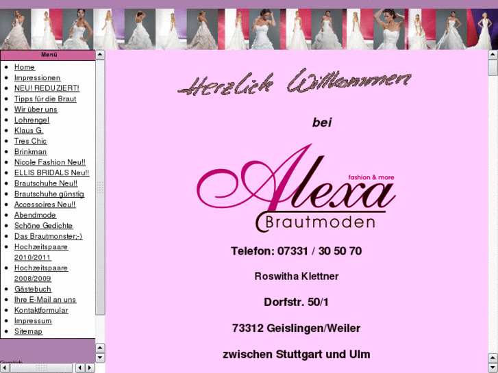 www.alexabrautmoden.com