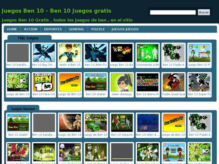 www.ben10juegosgratis.com