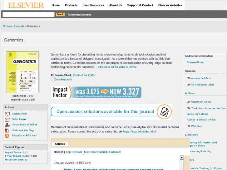 www.elseviergenomics.com