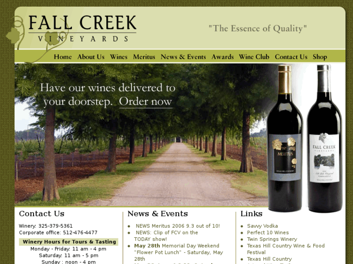 www.fallcreekvineyards.com