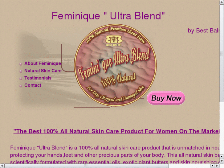 www.feminiqueskinbalm.com