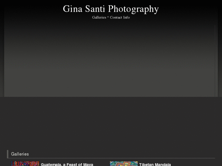 www.ginasantiphotography.com