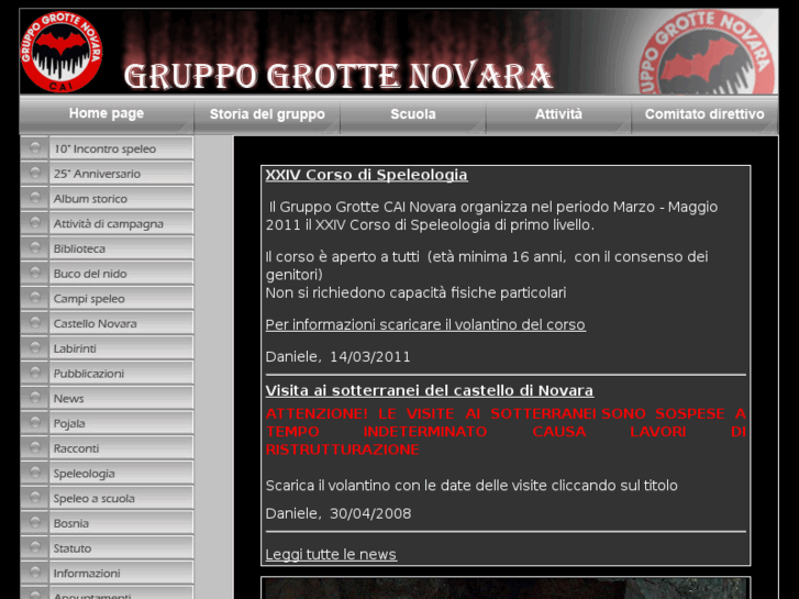 www.gruppogrottenovara.it