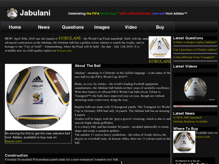 www.jabulaniball.com