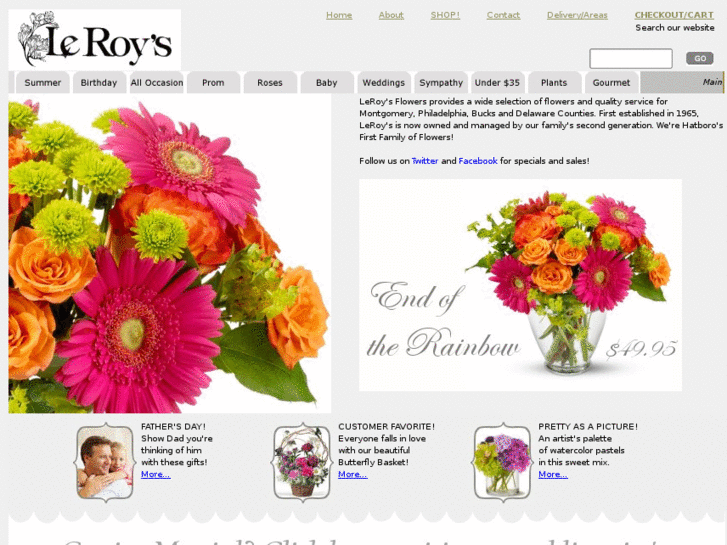 www.leroysflowers.com