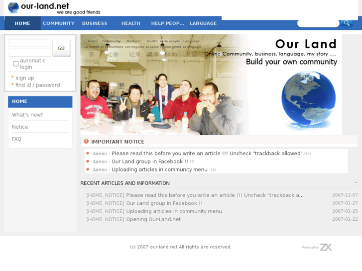 www.our-land.net