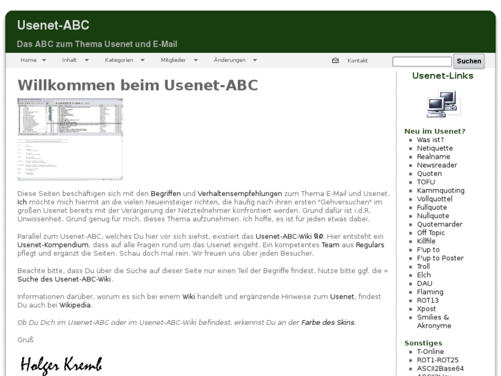 Usenet-Abc.de: Das ABC Zum Thema Usenet Und Email