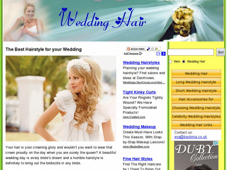 www.weddinghair.org.uk