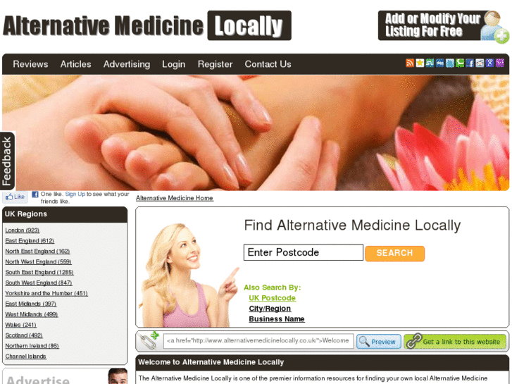 www.alternativemedicinelocally.co.uk