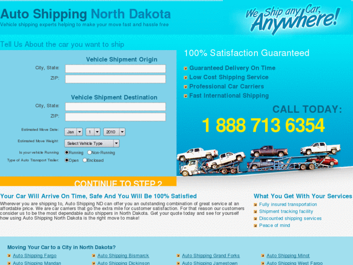 www.autoshippingnorthdakota.com