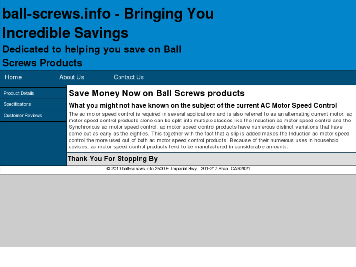 www.ball-screws.info