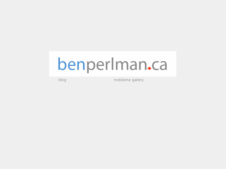 www.benperlman.com