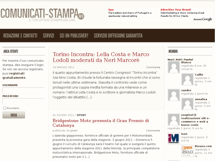 www.comunicati-stampa.info