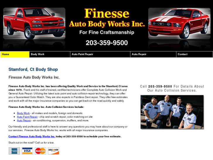 www.finesseautobodyworks.com