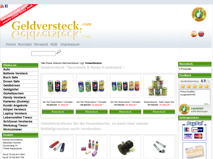 www.geldversteck.com