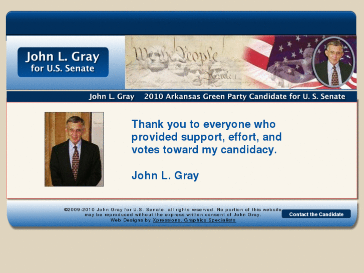 www.johngrayforussenate.com