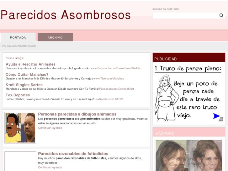 www.parecidosasombrosos.com