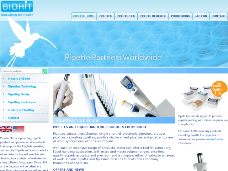 www.pipettes.info