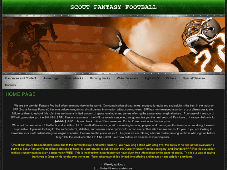 www.scoutfantasyfootball.com