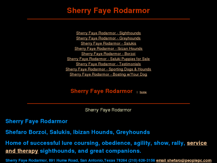 www.sherryfayerodarmor.com