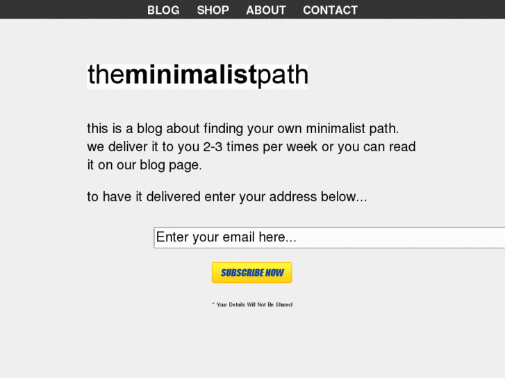 www.theminimalistpath.com