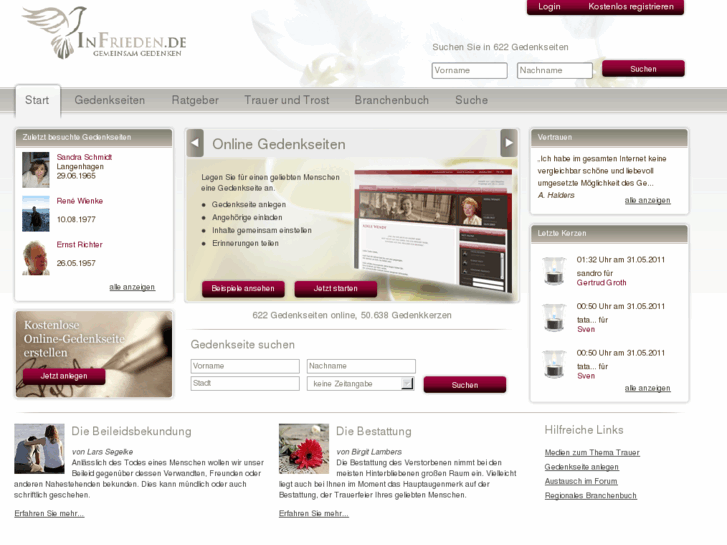 www.unsereliebsten.net