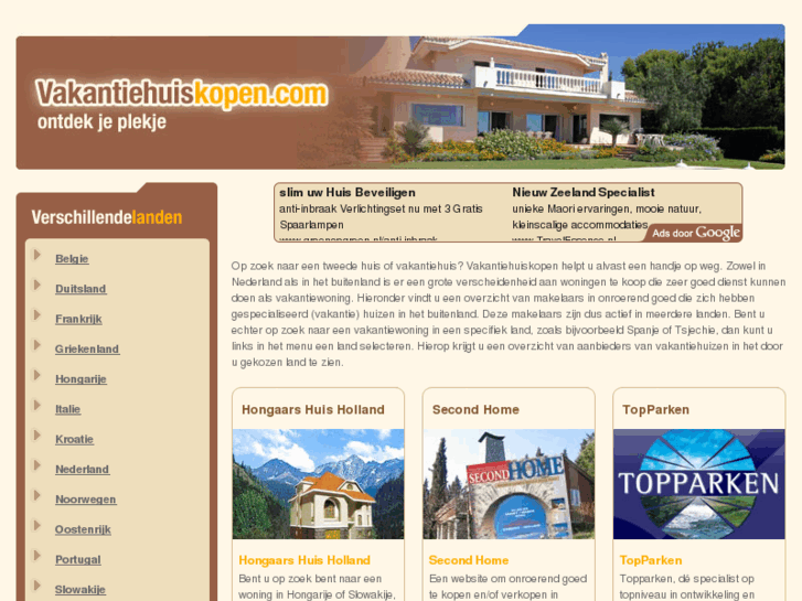www.vakantiehuiskopen.com