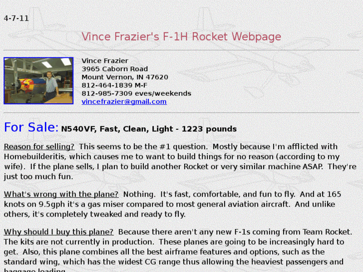 www.vincesrocket.com