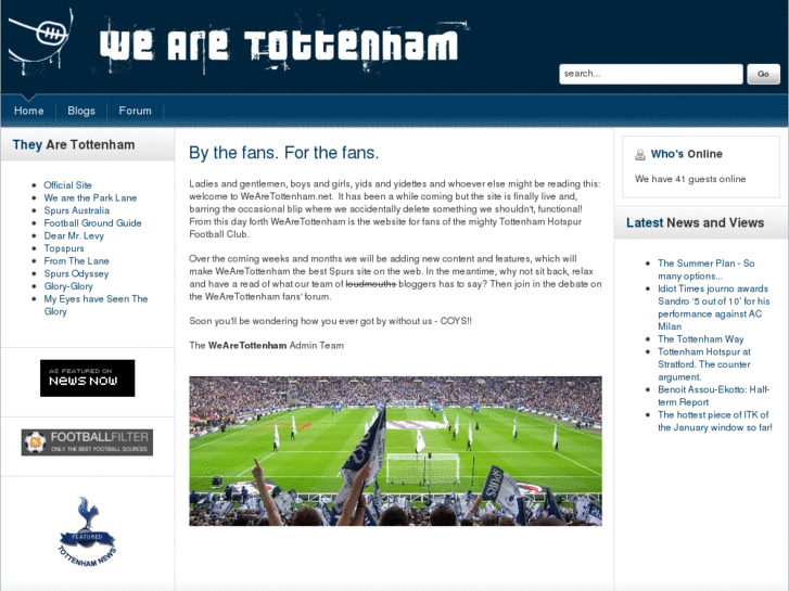 www.wearetottenham.net