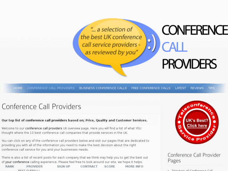 www.conference-call-providers.co.uk