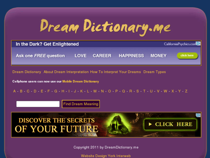 www.dreamdictionary.me