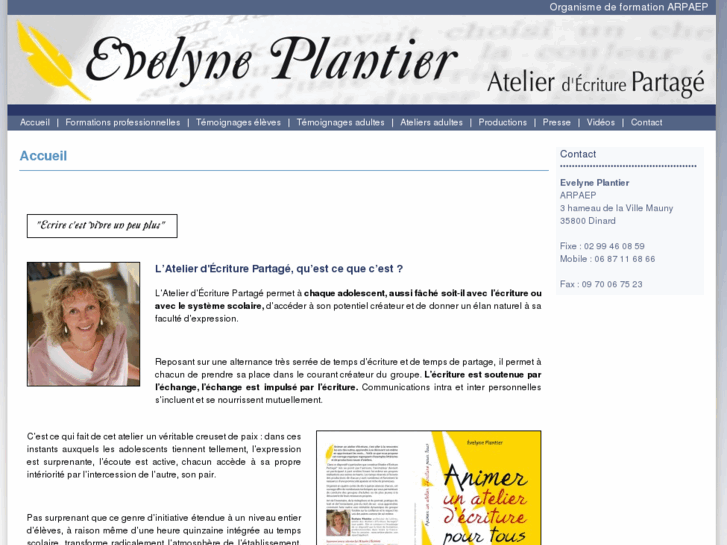 www.evelyne-plantier.com