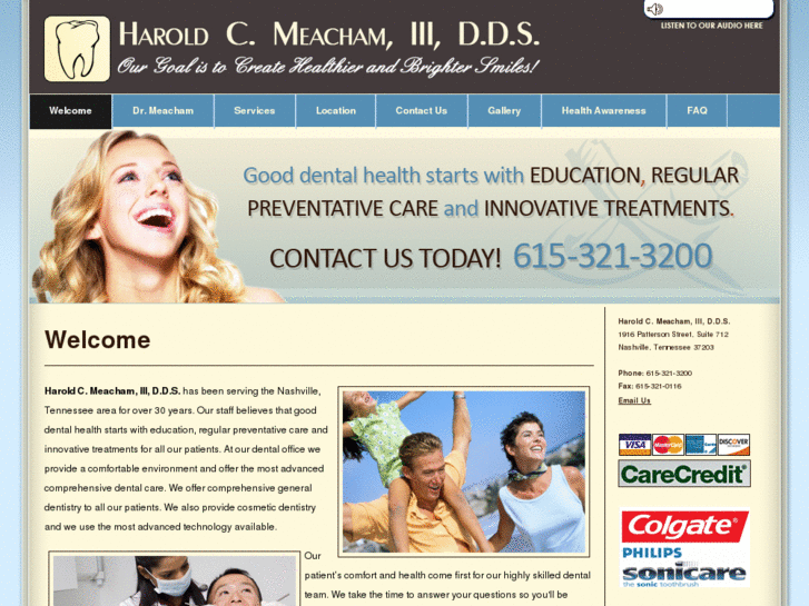 www.haroldmeachamdentistry.com