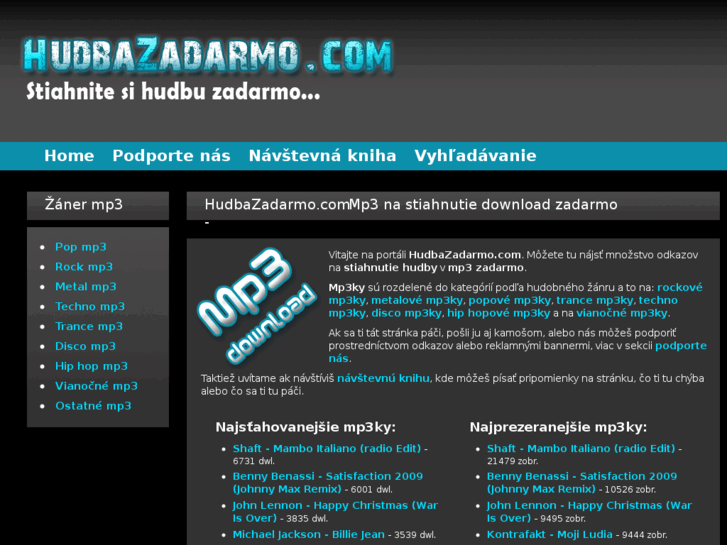 www.hudbazadarmo.com