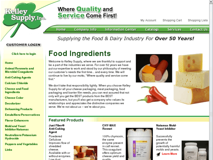 www.kelleysupplyfoodingredients.com