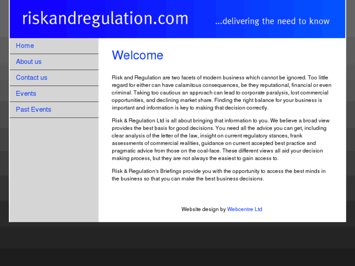 www.riskandregulation.com