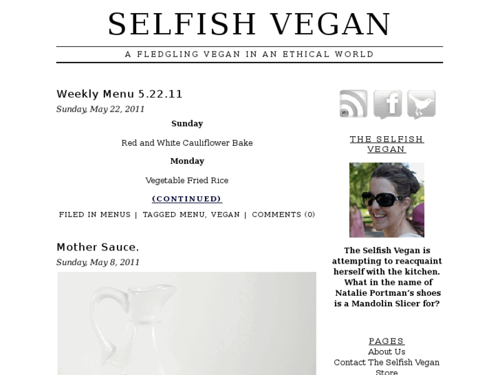 www.selfishvegan.com