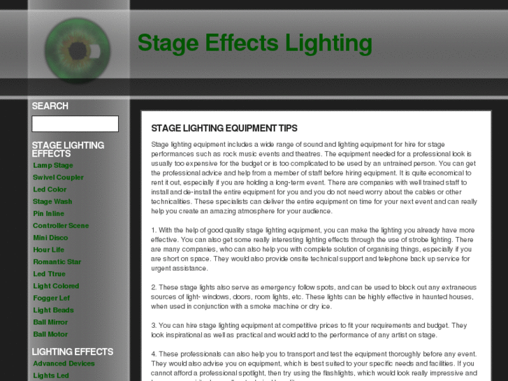 www.stageeffectslighting.com