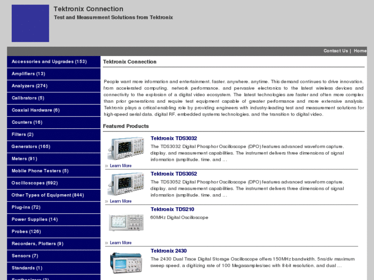 www.tektronixconnection.com