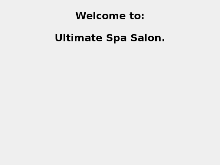 www.ultimatespasalon.com