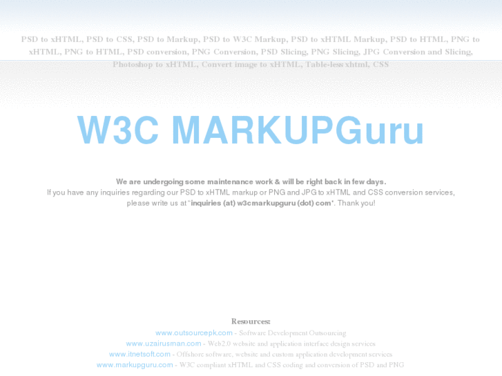 www.w3cmarkupguru.com