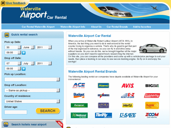 www.watervilleairportcarrental.com