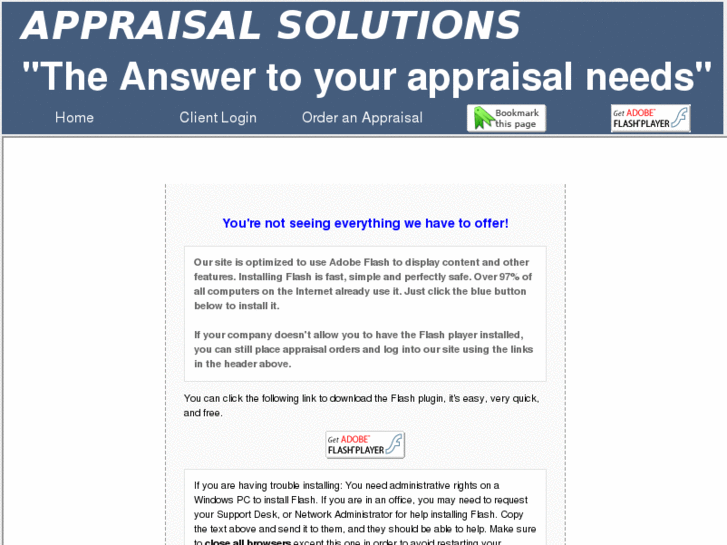 www.appraisal-solutions.org