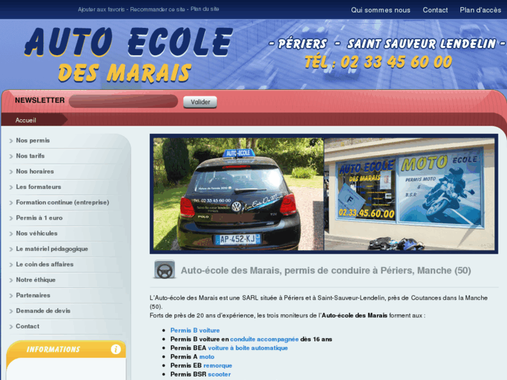 www.autoecoledesmarais.com