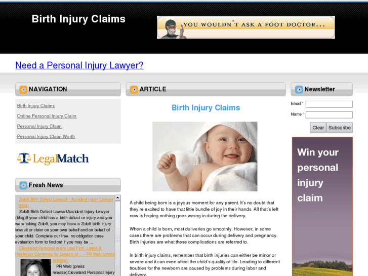 www.birthinjuryclaims.org