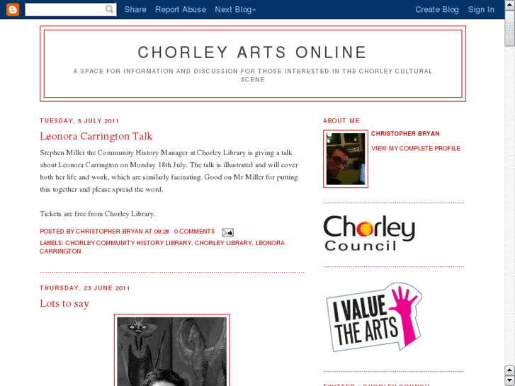 www.chorleyarts.com