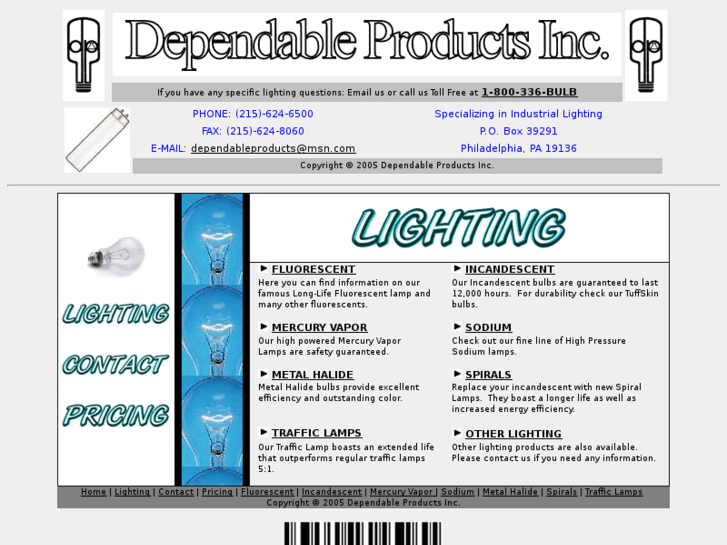 www.dependableproducts.net