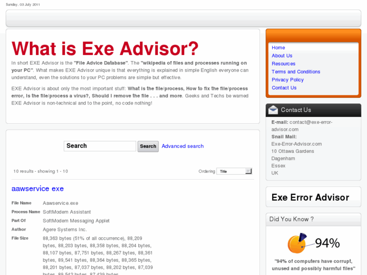 www.exe-error-advisor.com