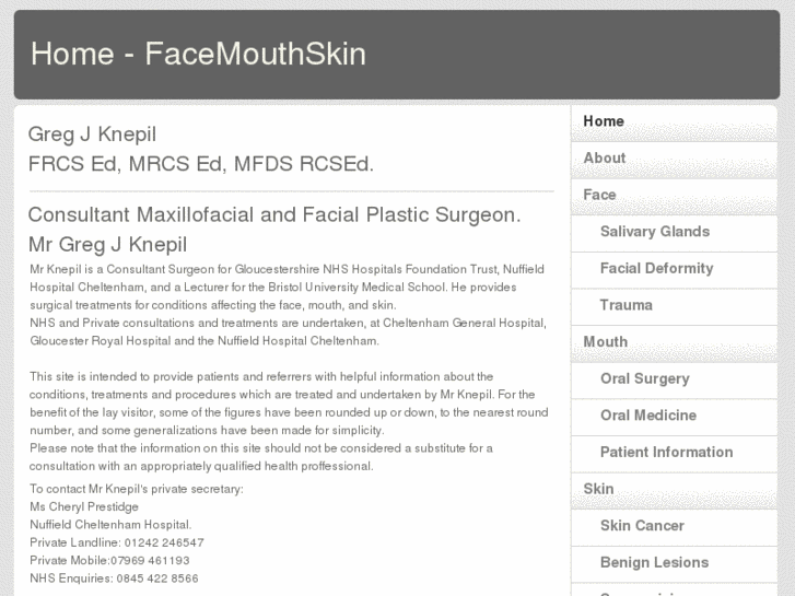 www.facemouthskin.org