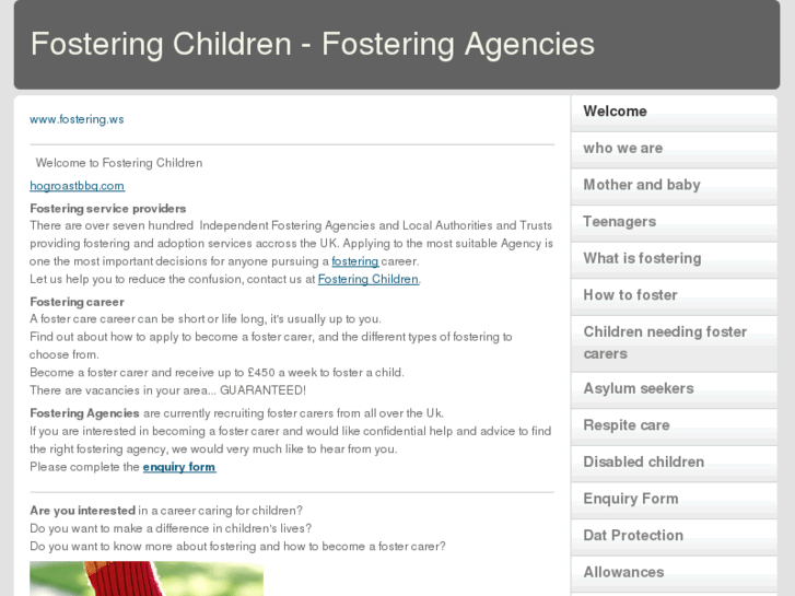 www.fosteringchildren.info